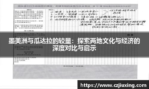 墨美洲与瓜达拉的较量：探索两地文化与经济的深度对比与启示